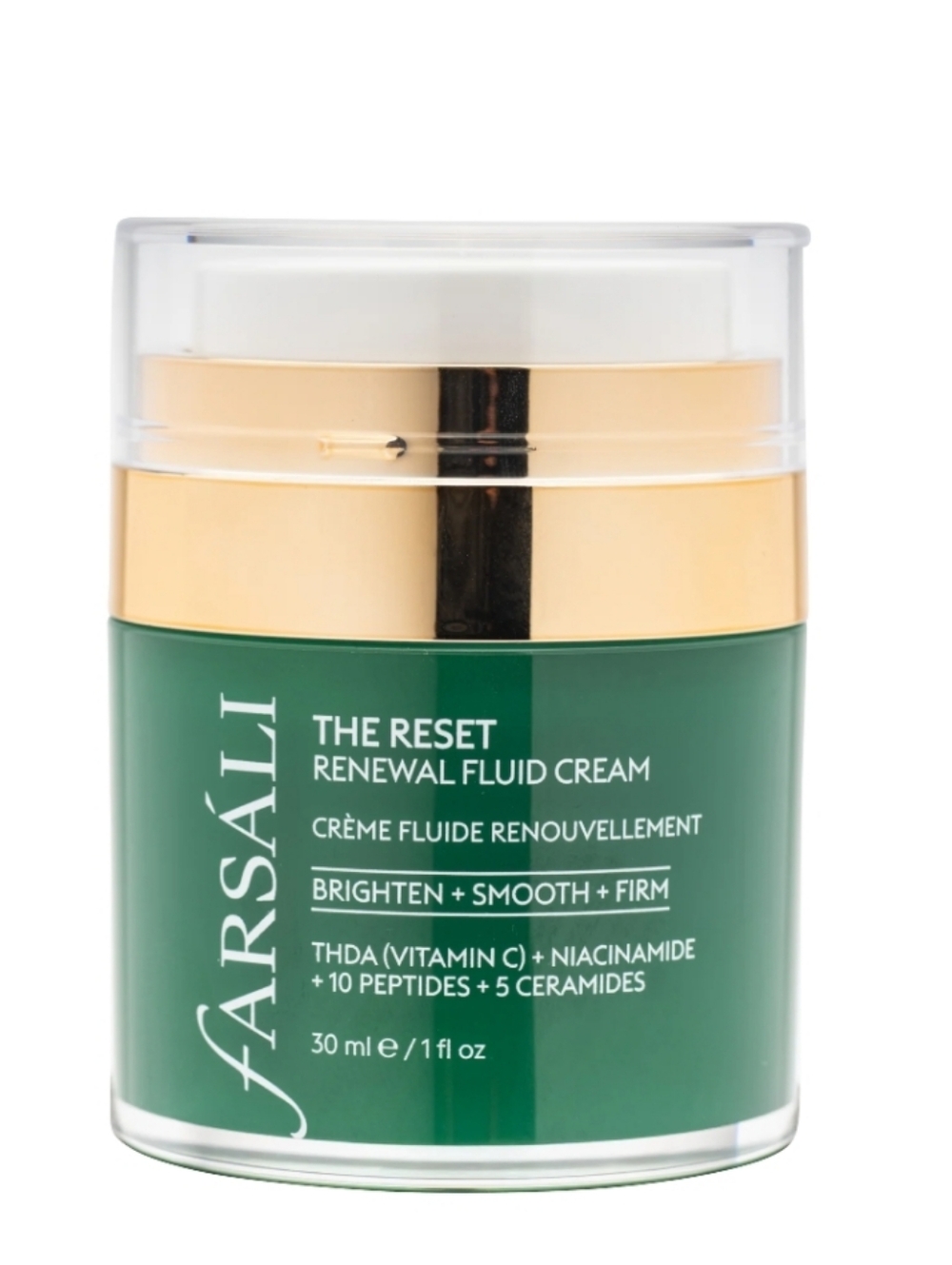 Farsali THE RESET Renewal Fluid Cream NIB, FULL SIZE